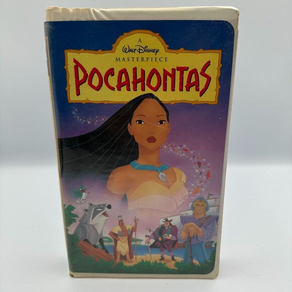 Walt Disney Masterpiece Pocahontas VHS 1995 Clamshell Case Pre-Owned - Picture 1 of 3